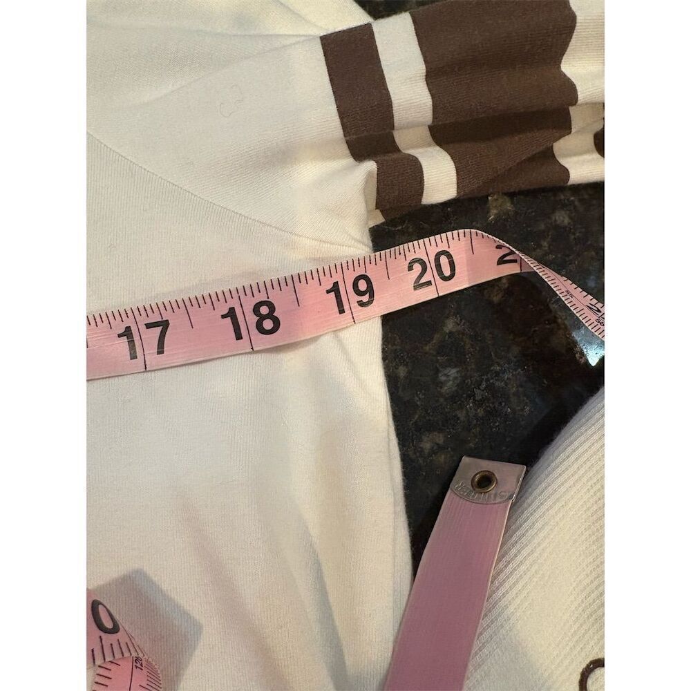 Women's WEAR by Erin Andrews Cleveland Browns Long Sleeve T-Shirt Standard - Picture 6 of 8